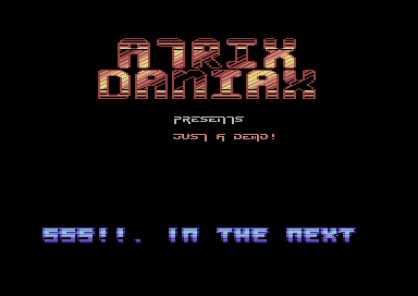 Just A Demo