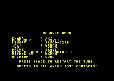 Dashrip 20