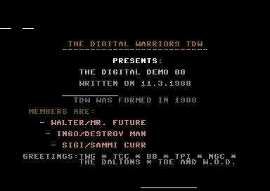 Digital Demo